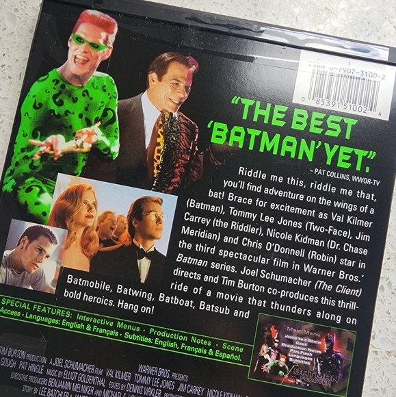 BATMAN FOREVER DVD - Picture 3 of 6